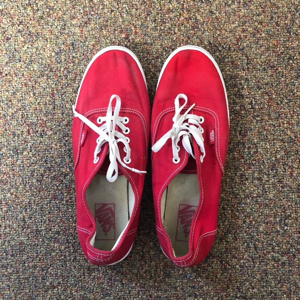 Red Vans